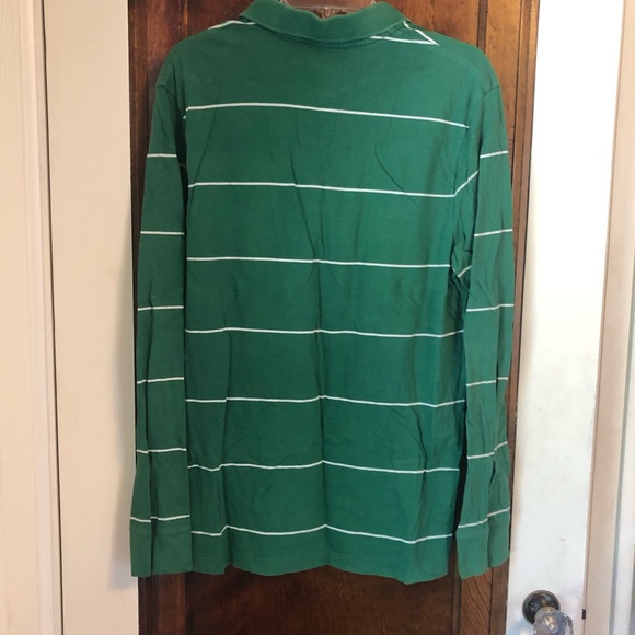 Old Navy long sleeve mens polo M - Picture 3 of 3